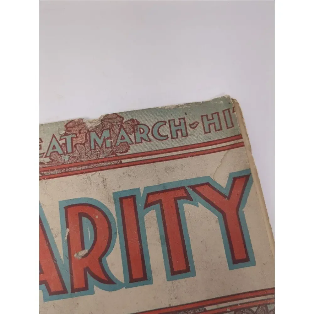 1906 Popularity Sheet Music by Geo M‎ Cohan Yankee Doodle Cohan